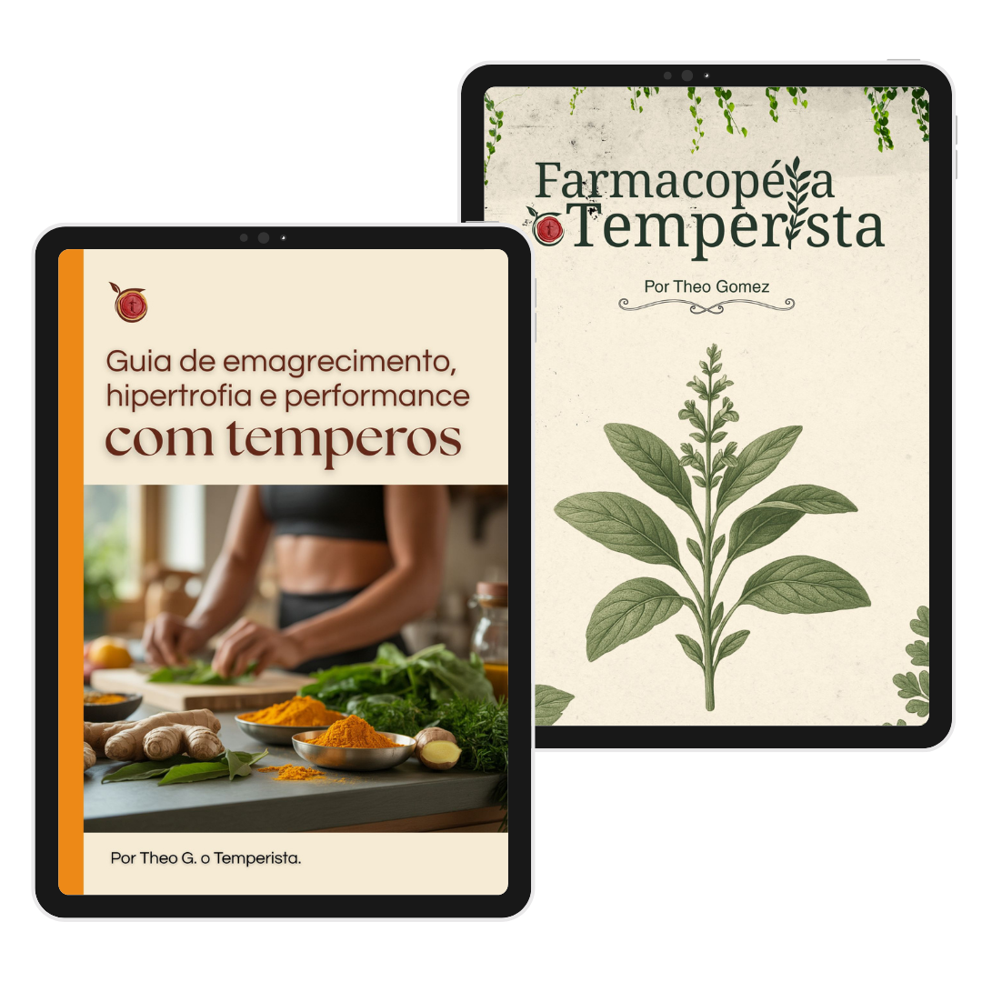 Bônus inclusos: Guia de emagrecimento + Farmacopéia Temperista